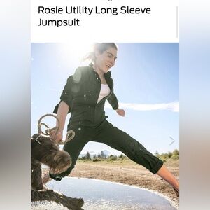 Title Nine Rosie Utility Long Sleeve Jumpsuit